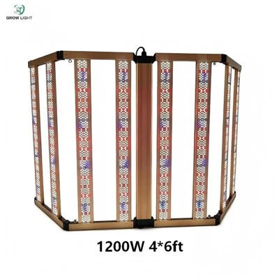Trifold Wide Bar LED Grow Light για το στάδιο της ανθοφορίας